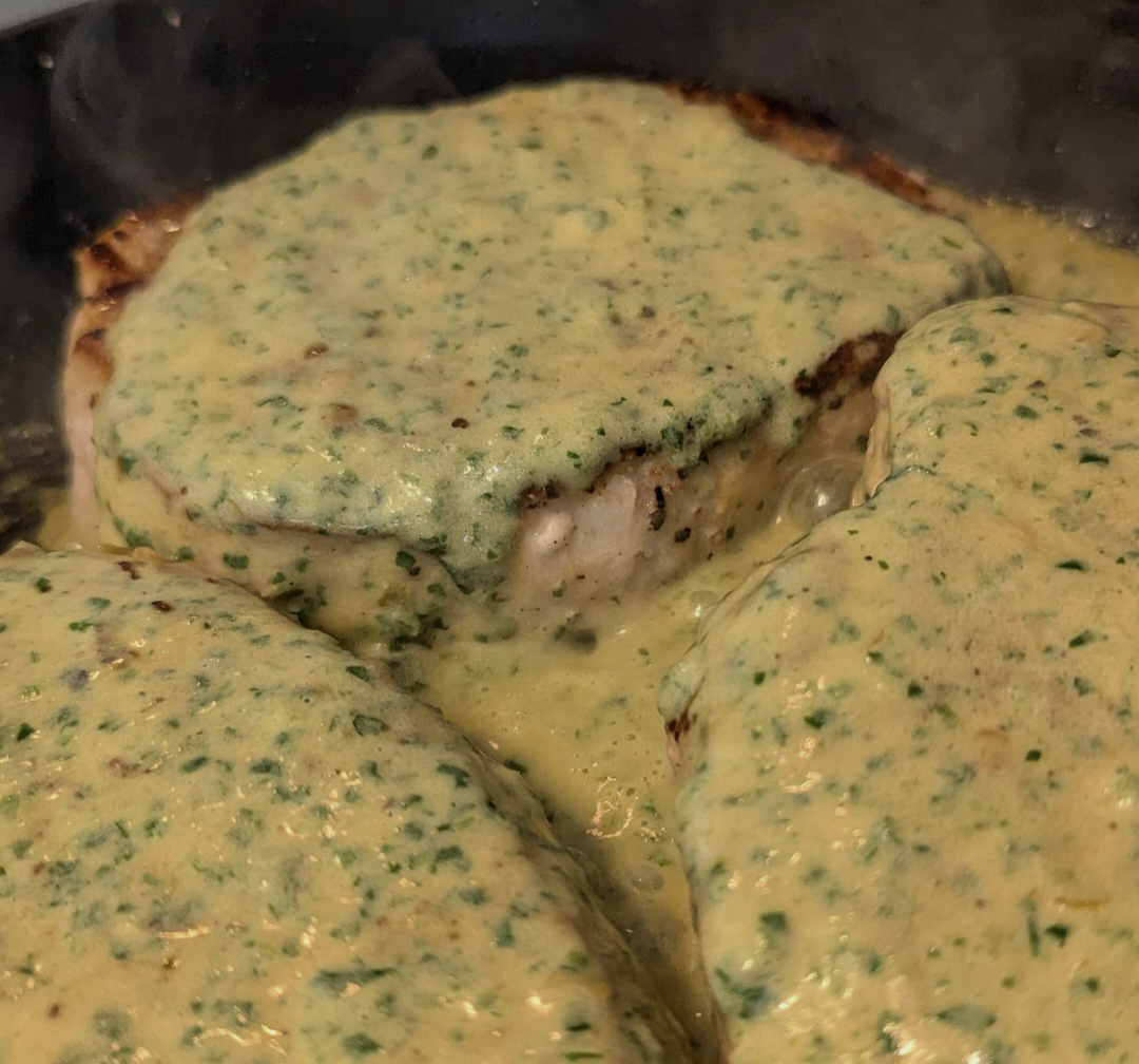 Green Chili Pork Chop (60g Protein)