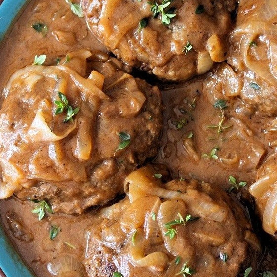 Salisbury Steak (49g Protein)