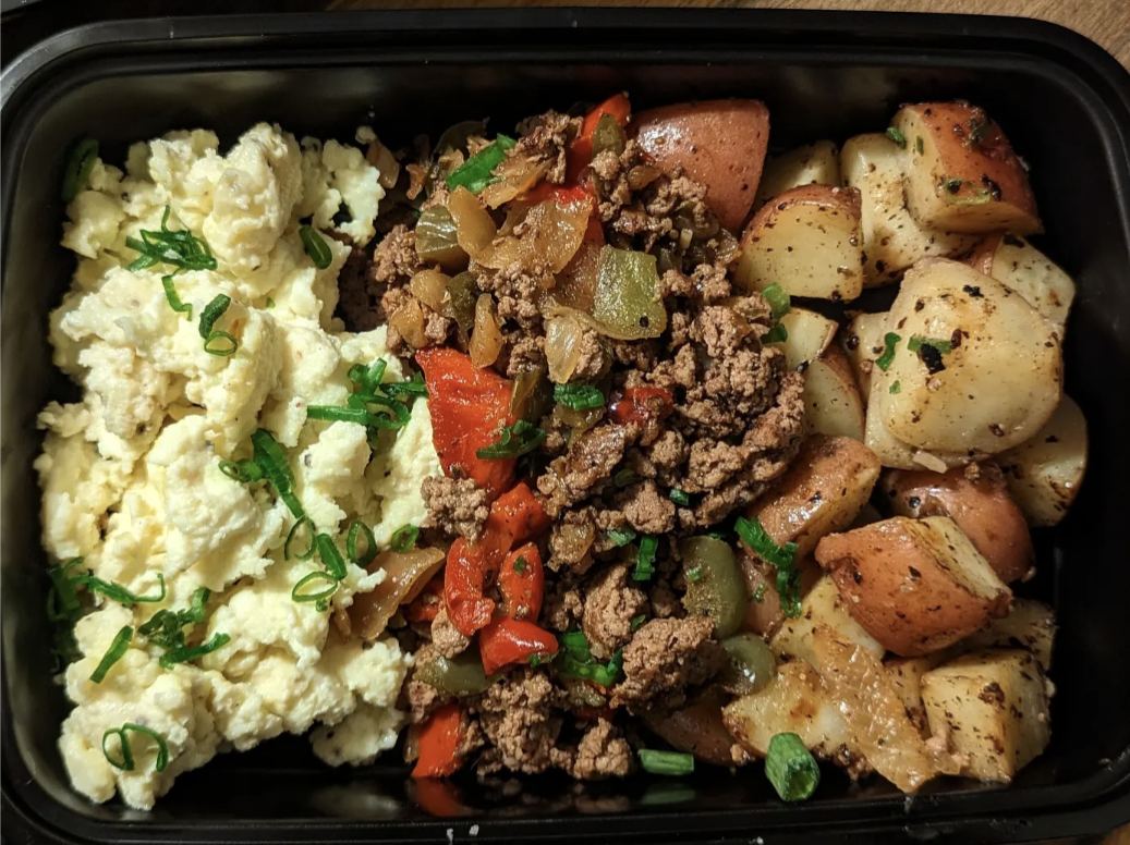 Red Potato & Beef Hash (52g protein)