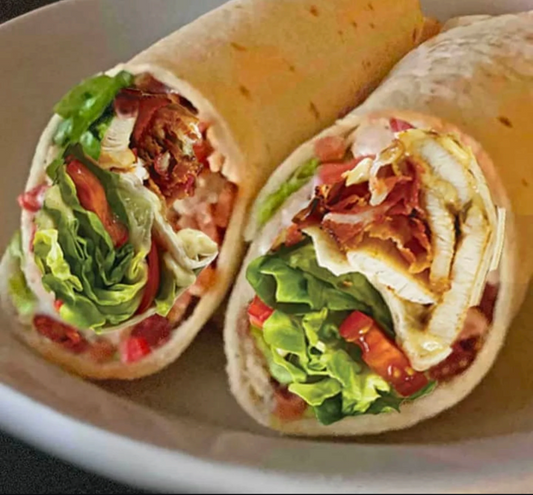 (SPECIAL) Chicken BLT Wrap (46g Protein)