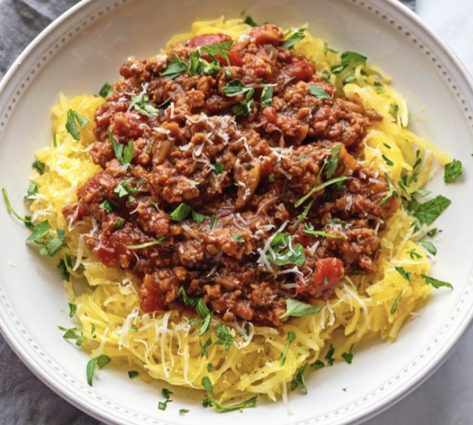 (NEW) Spaghetti Squash Bolognese