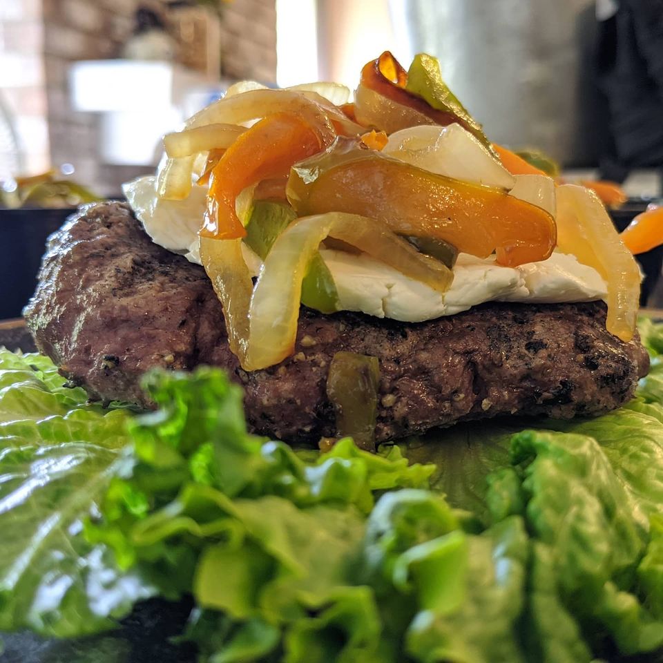 Lamb Burger Lettuce Wrap (44g protein)